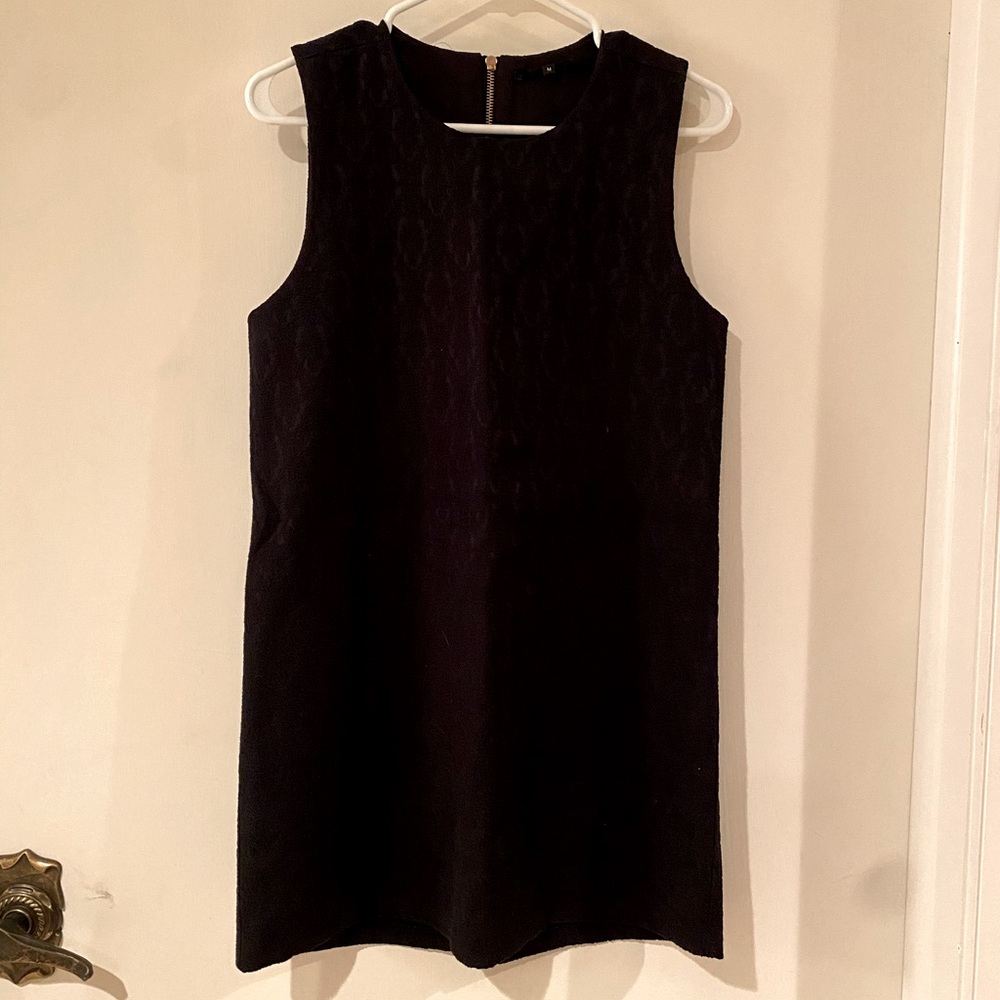 Olivaceous little black dress.